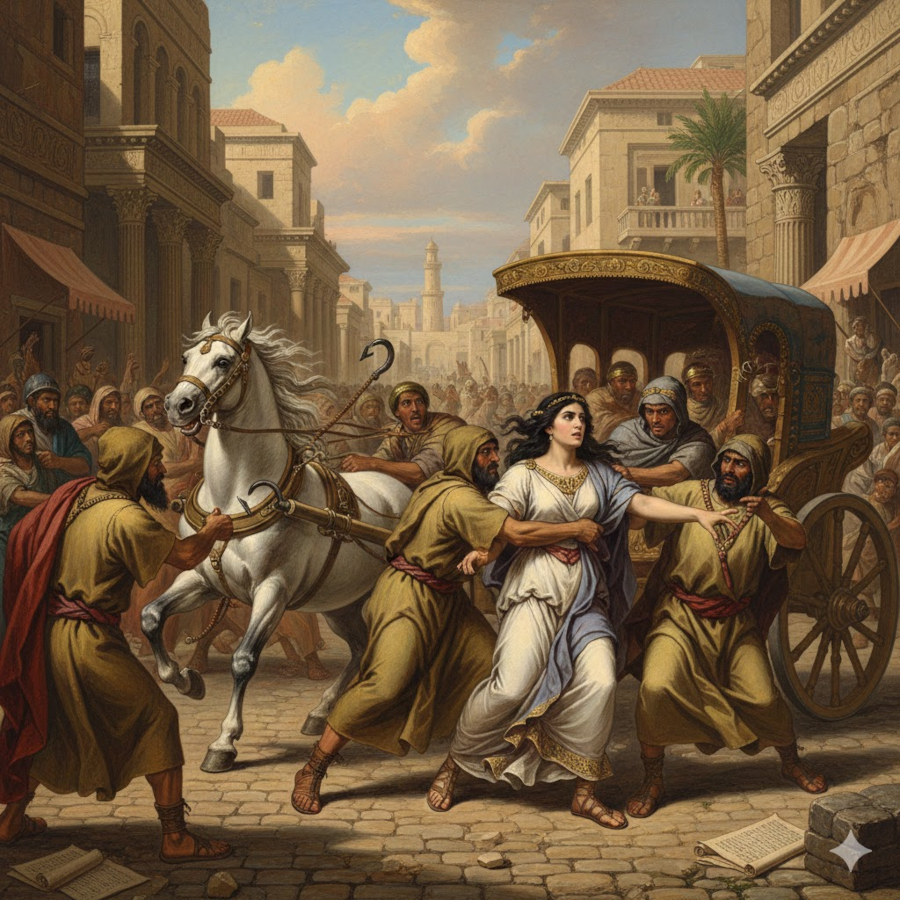 Ipazia venne assalita e uccisa dai monaci parabolani nel imarzo del 415 d.C.